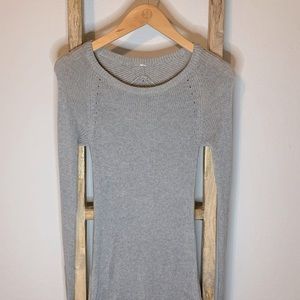 Lululemon Cabin Yogi Long Sleeve Sweater Grey 4
